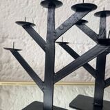 Wrought iron chandeliers, 1980s Habitat style