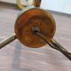 Lampadaire vintage en laiton
