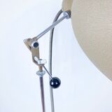 Floor lamp, old projector, flash photos