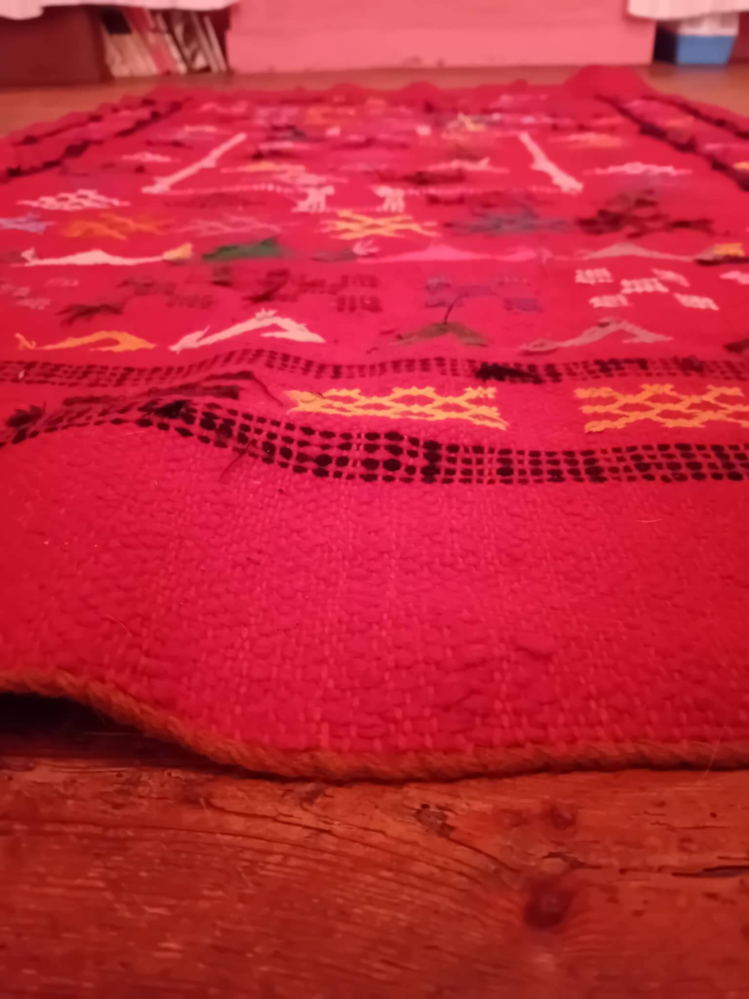 Handmade Berber Kilim 153x93cm