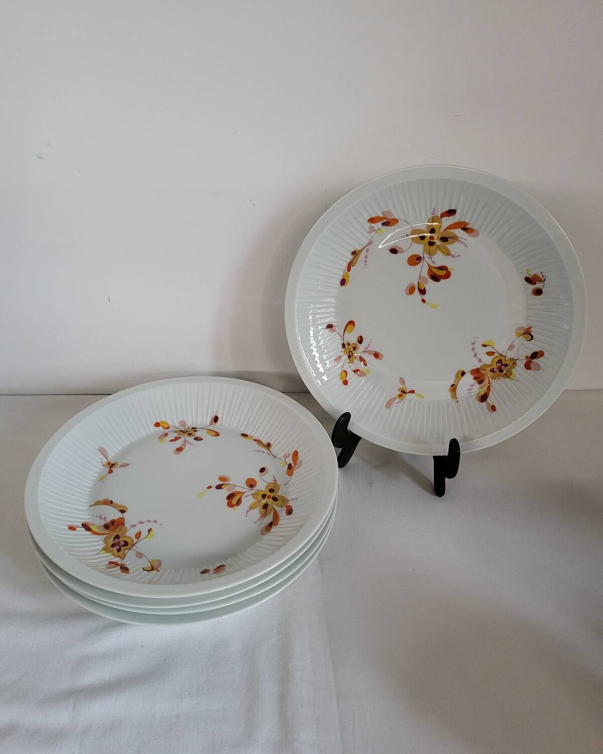 5 Haviland France Limoges Porcelain Soup Plates
