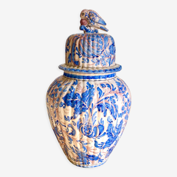 Ceramic covered vase