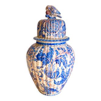 Ceramic covered vase