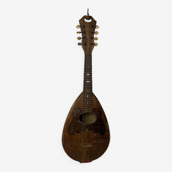 Old Neapolitan mandolin 8 strings late nineteenth