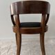 Restoration armchair in mahogany