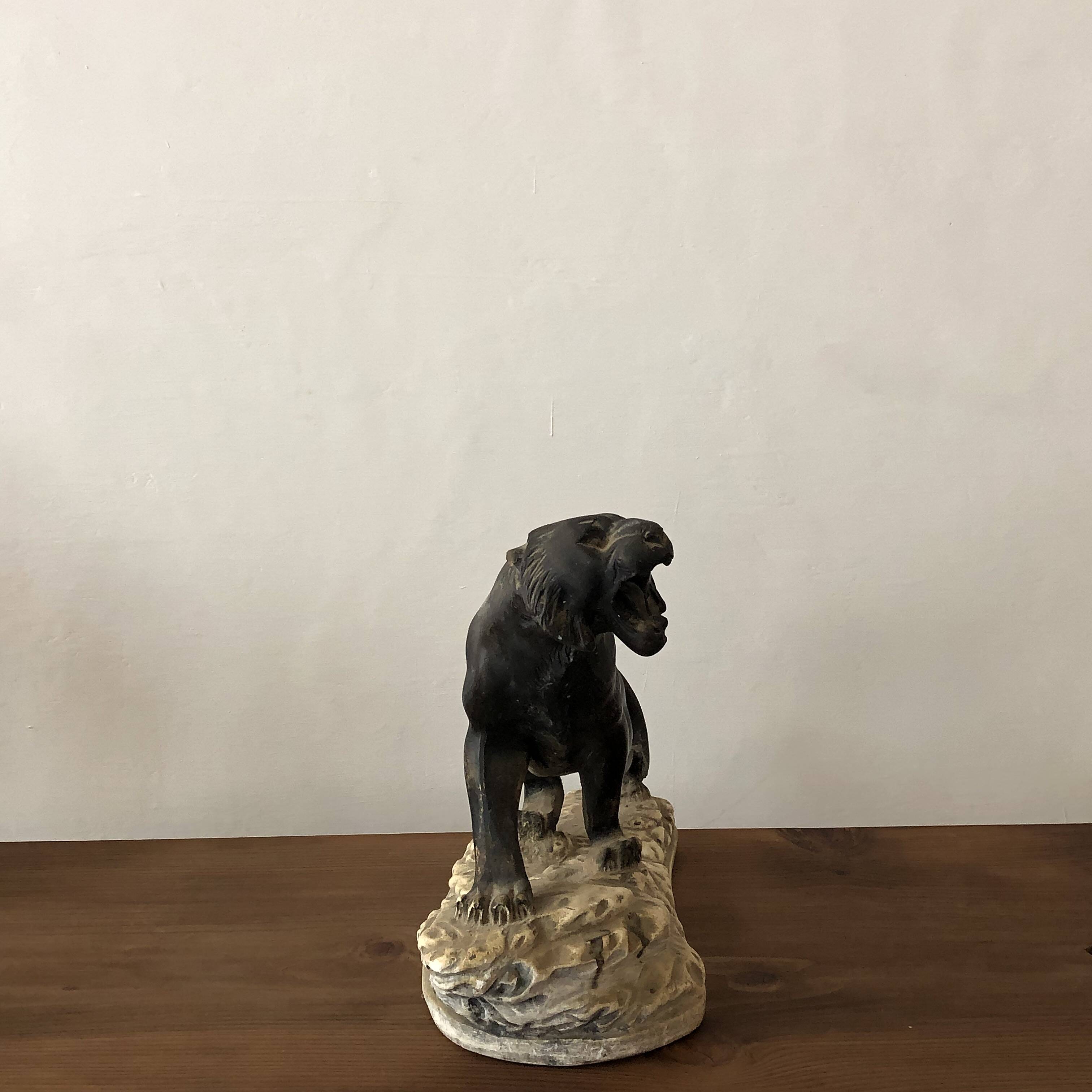 Plaster tiger, art deco period