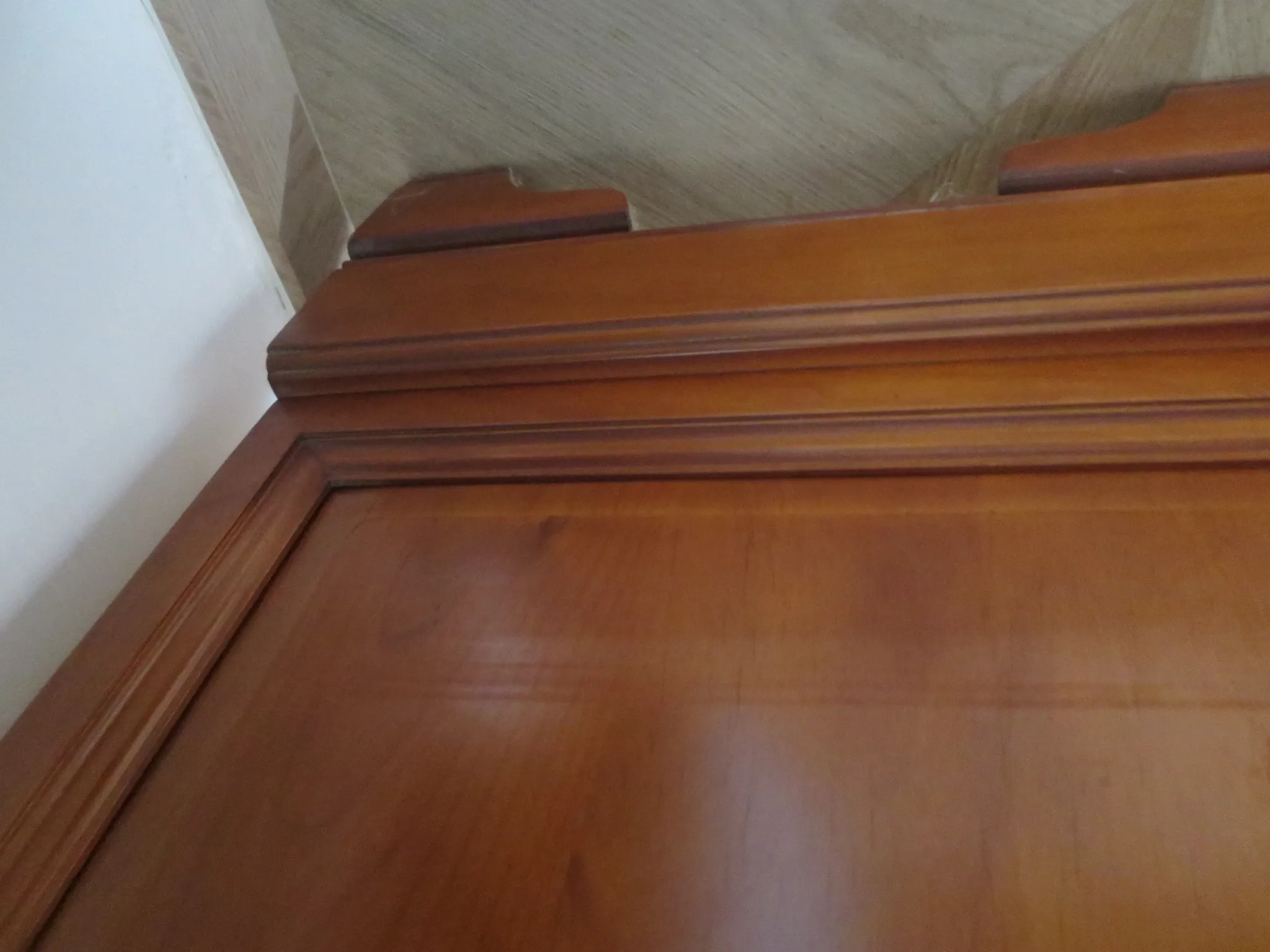 Louis Philippe buffet - 2 drawers - 2 doors - cherry wood - solid wood - dowelled