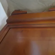 Louis Philippe buffet - 2 drawers - 2 doors - cherry wood - solid wood - dowelled
