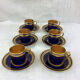 6 cups & saucers Tours porcelain