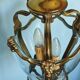 Suspension en bronze vintage