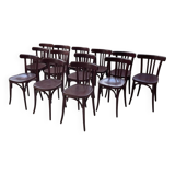 Set of 13 Japy bistro chairs, 1940