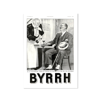 Vintage poster 30s BYRRH