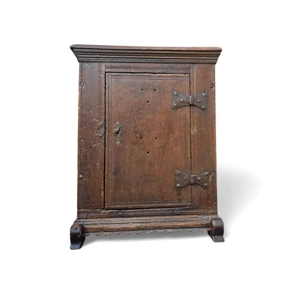 Armoire de garde-manger en chêne de fermier / Boeren spinde / XVIIIe siècle