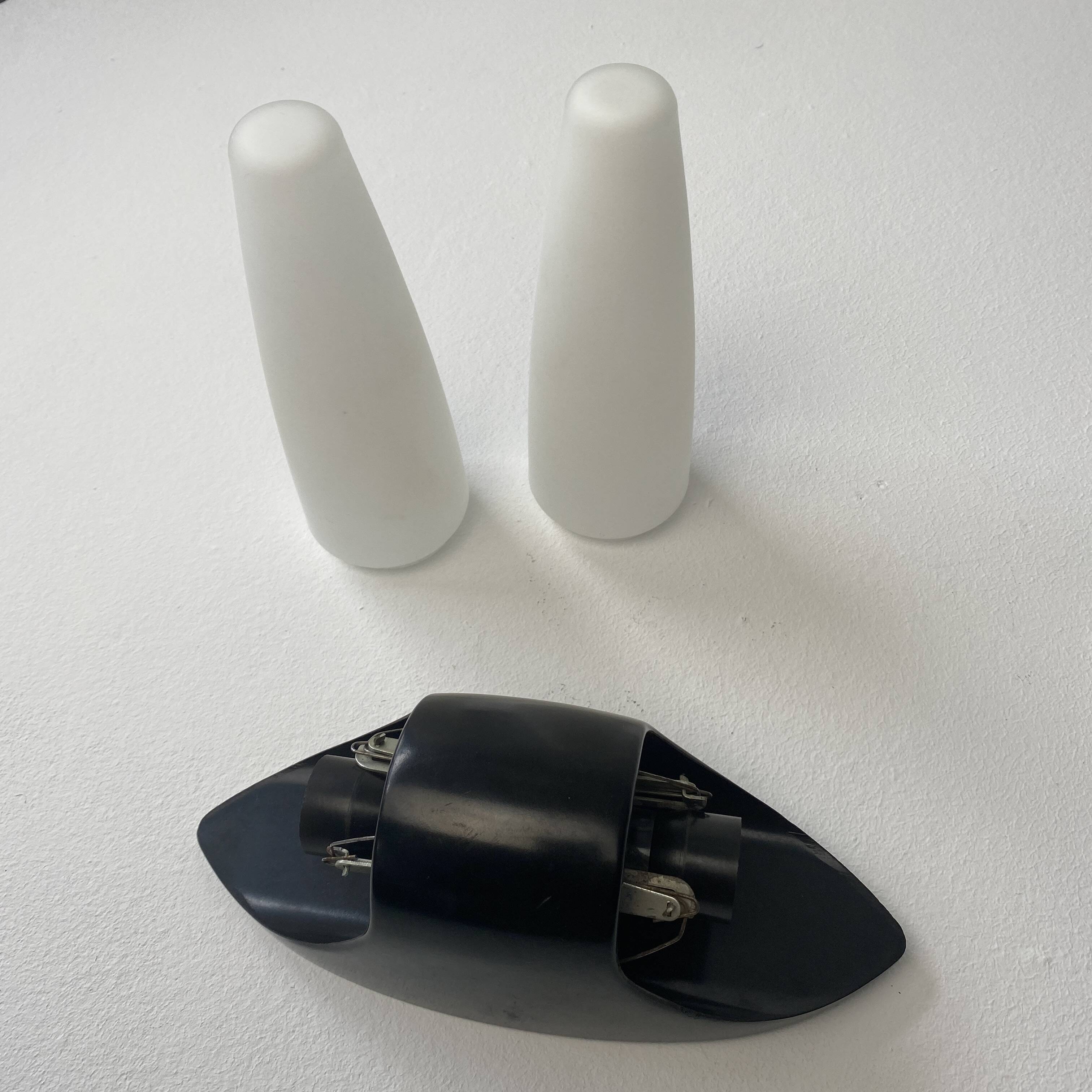 Lot of 3 old vintage “bo niko” wall lights