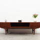 Teak lowboard, Danish design, 1960s, manufactured by Westergaards