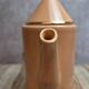 Vintage teapot Artichoke I.c.b. France peach pink and gilding
