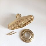 Bronze diamond door knob