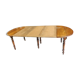 Table 6 feet Louis Philippe with 3 walnut extensions of the 19th siecle
