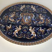 Plat en faïence de Gien