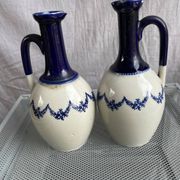 2 st Uzes tarre steel ewers