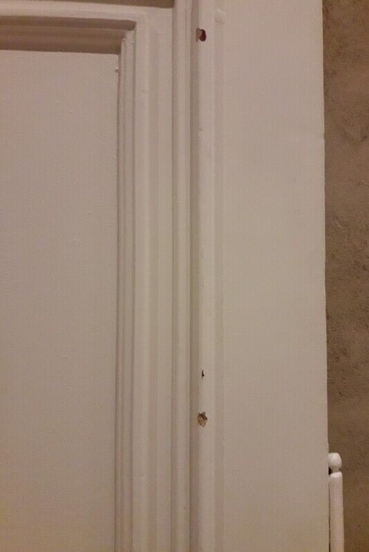 Communication door 69x243cm double-sided molded panel