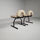 Set of 2 chairs, Italy 1980s.