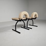 Ensemble de 2 chaises, Italie 1980s