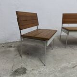 1970 wooden kitchen corner bench set