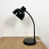 Black Industrial Gooseneck Table Lamp, 1960s