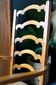 Arts & crafts solid oak ladder back occasional chair with rush seat