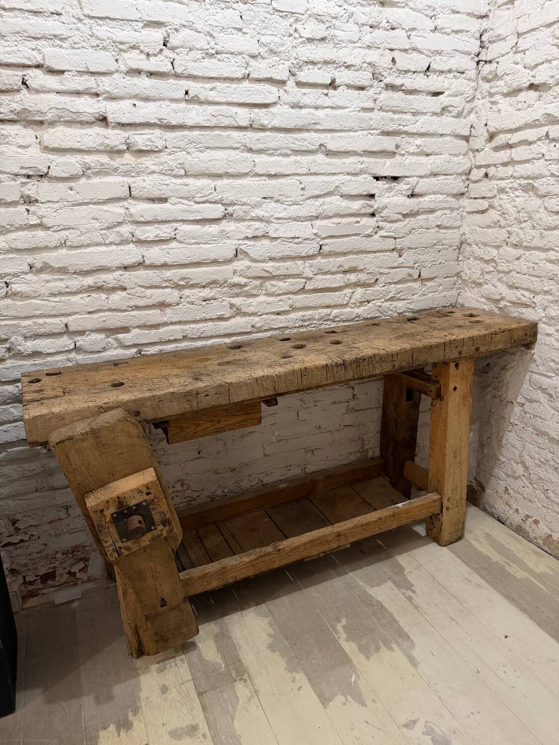 Wooden workbench