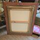 Huile sur toile "l'atelier de l'artiste "