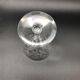 5 glasses of champagne in Saint Louis crystal signed Ardèche model