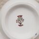 Pair porcelain bowls garland roses
