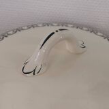 Iron earth tureen ec Salins, Louis XVI garlands