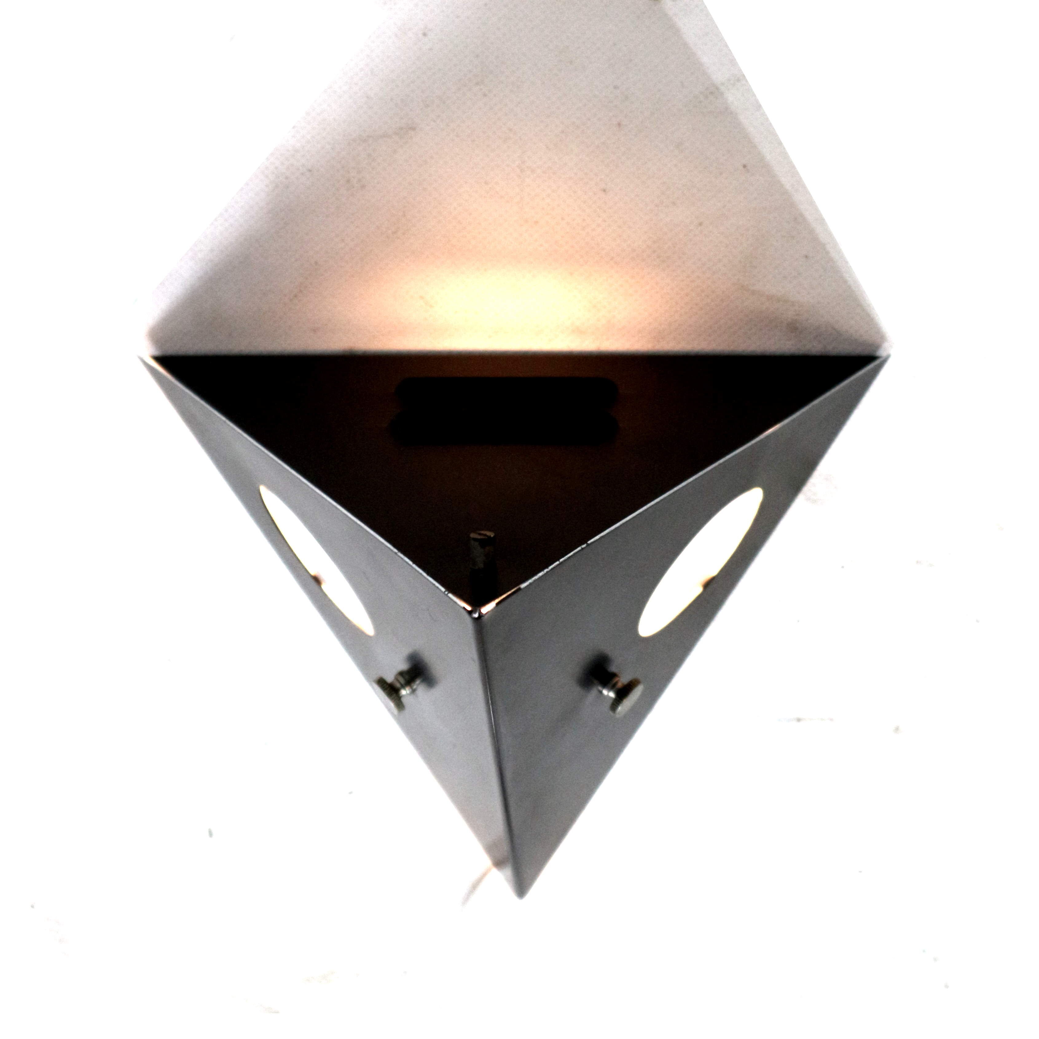 Black metal 'Night Owl' wall lamp for Raak, The Netherlands 60s