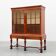 Antique William IV Style Walnut Display Cabinet, UK, 18th Century