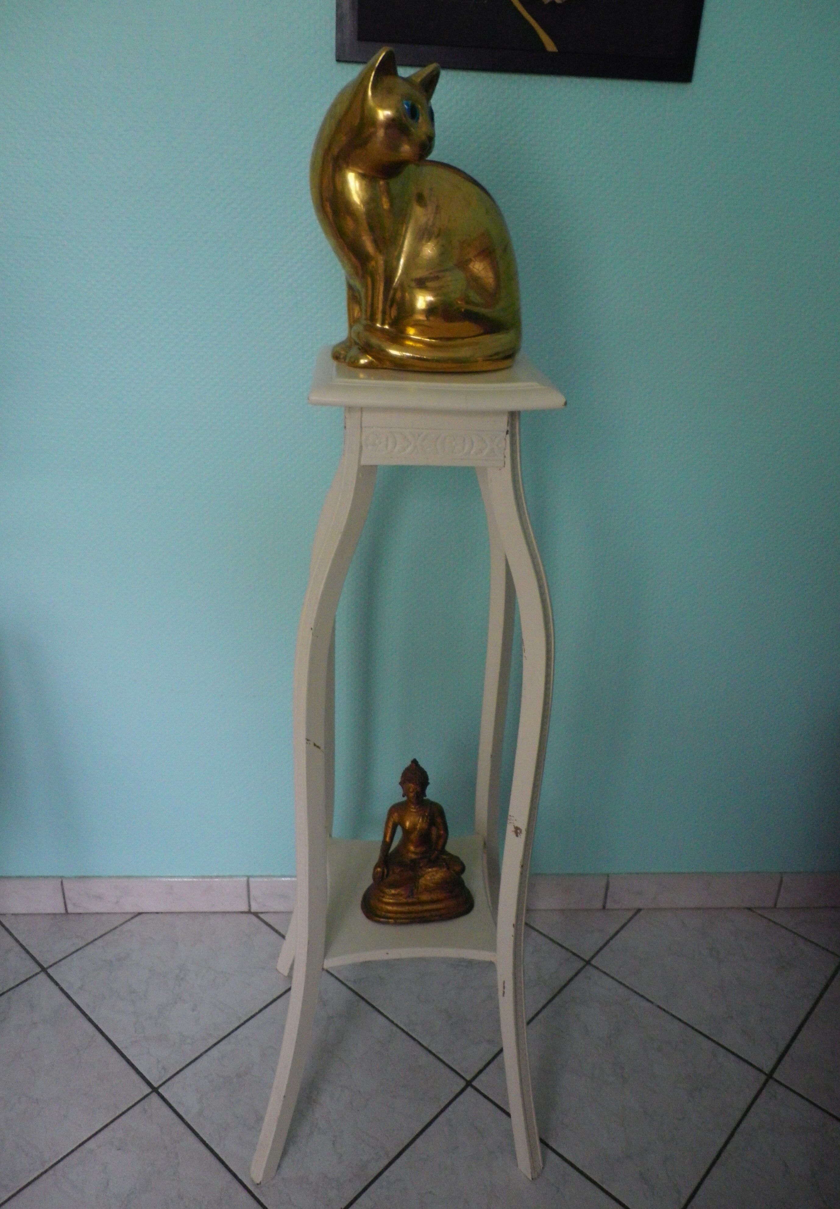 Wooden white side table 50/60
