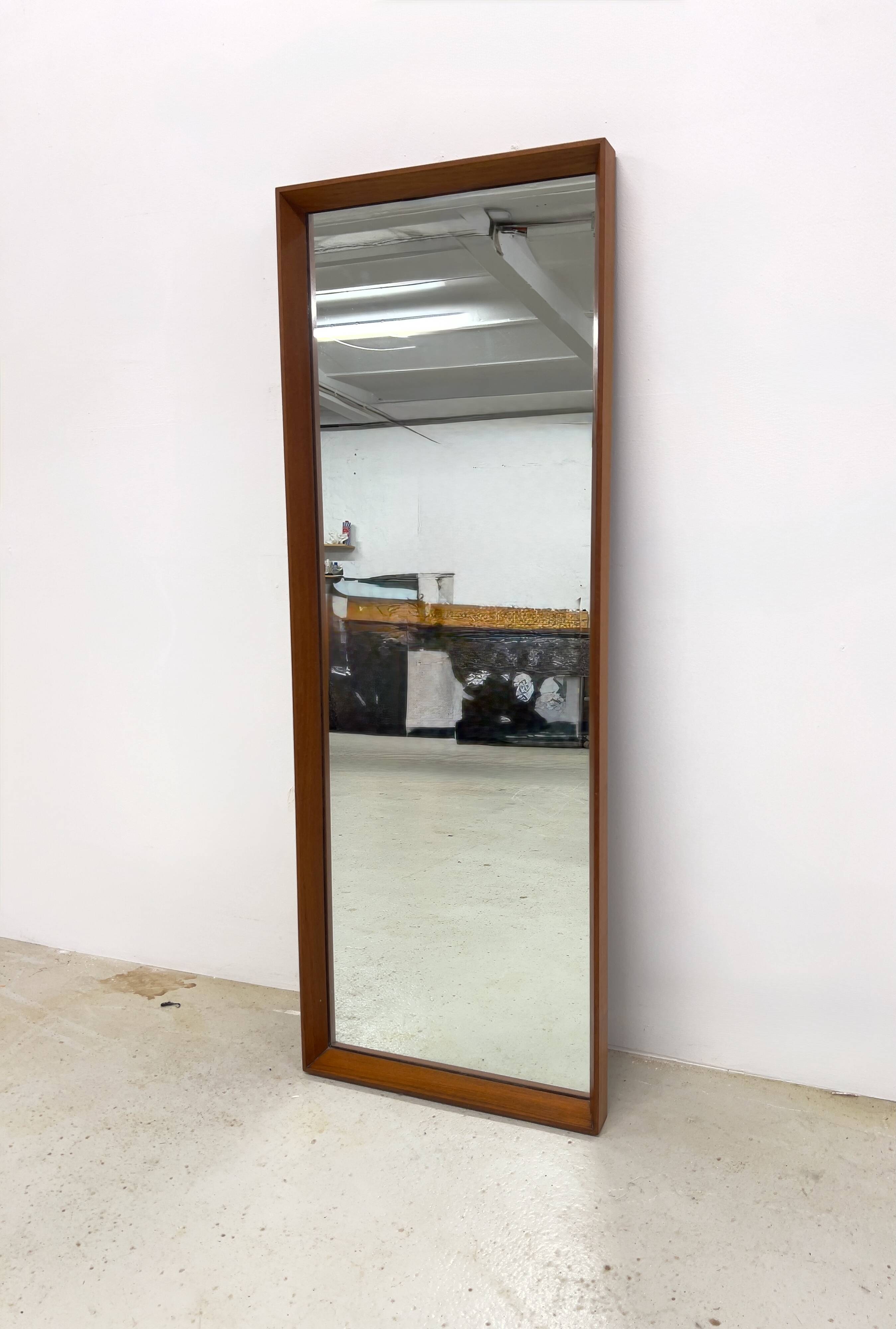 Long Teak Mirror, Aarhus Glasimport, nr. 341