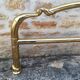 brass bed