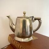 Small silver-plated teapot