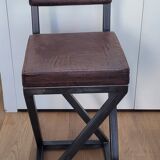 Industrial bar stool