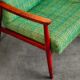 Pair of green armchairs by Jiri Jiroutek for Interier Praha 1960