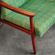 Pair of green armchairs by Jiri Jiroutek for Interier Praha 1960