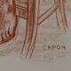 Georges Émile Capon – Female Nude, numbered lithograph 45/60, signed