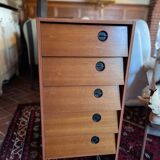 Teak shoe cabinet