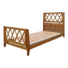 Vintage wooden bed