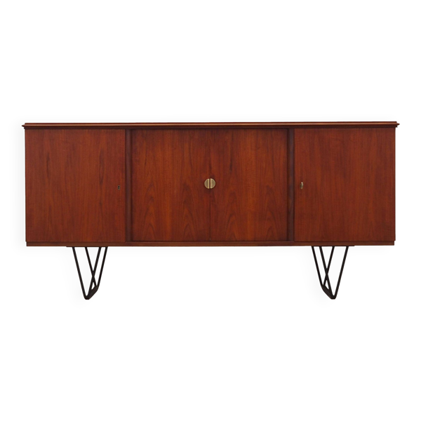 Buffet en teck, design danois, années 1970, production : Danemark