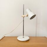 Modernist lamp on rod