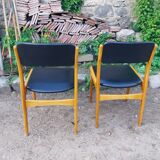 Pair of Scandinavian chairs from the 60s